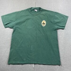 Vintage Billy Joel Shirt Mens XL Green‎ River of Dreams Single Stitch Tour 90s